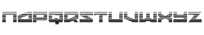 Vortex Dancer Gradient Font UPPERCASE