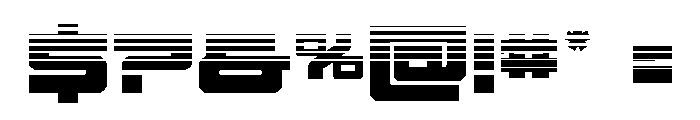 Vortex Dancer Halftone Font OTHER CHARS