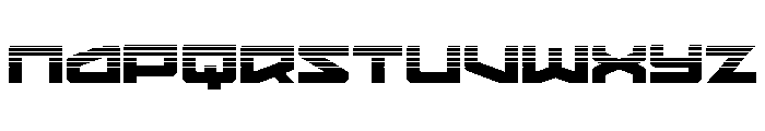 Vortex Dancer Halftone Font UPPERCASE