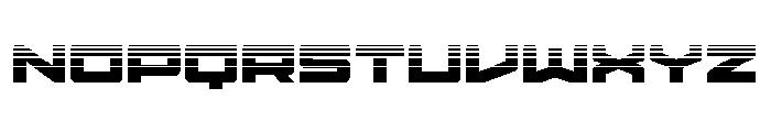 Vortex Dancer Halftone Font LOWERCASE