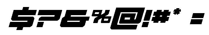 Vortex Dancer Italic Font OTHER CHARS