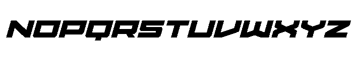 Vortex Dancer Italic Font LOWERCASE