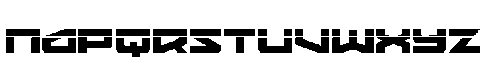 Vortex Dancer Laser Font UPPERCASE