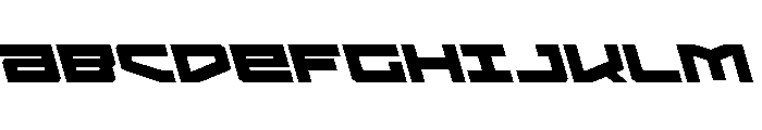 Vortex Dancer Leftalic Font UPPERCASE