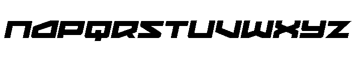 Vortex Dancer Semi-Italic Font UPPERCASE
