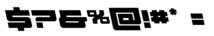 Vortex Dancer Semi-Leftalic Font OTHER CHARS