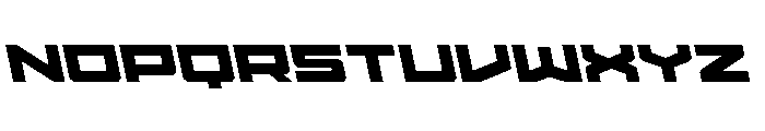 Vortex Dancer Semi-Leftalic Font LOWERCASE