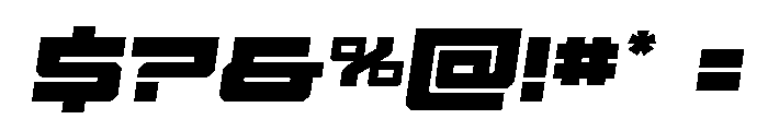 Vortex Dancer Slight-Italic Font OTHER CHARS