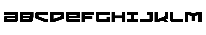Vortex Dancer Spaced Font UPPERCASE