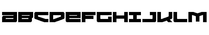 Vortex Dancer Font UPPERCASE