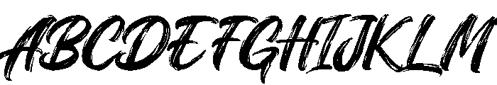 VorthmirqPersonalUseOnly-Regula Font UPPERCASE
