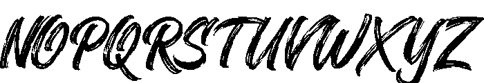 VorthmirqPersonalUseOnly-Regula Font UPPERCASE