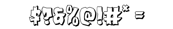Vorvolaka 3D Regular Font OTHER CHARS