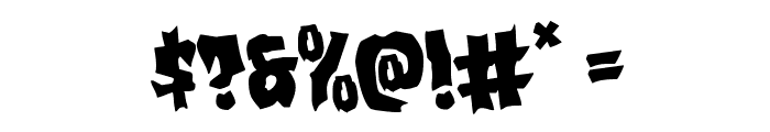 Vorvolaka Rotated Font OTHER CHARS