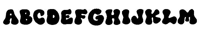 Voyage Rush Font UPPERCASE