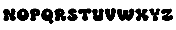 Voyage Rush Font UPPERCASE