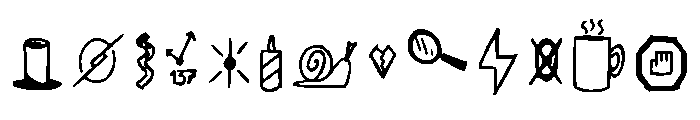 Vozdedios Regular Font UPPERCASE