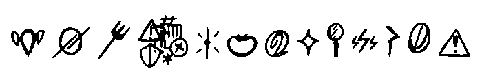 Vozdedios Regular Font LOWERCASE