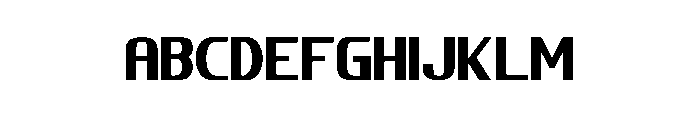 volunmo Font UPPERCASE