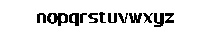 volunmo Font LOWERCASE