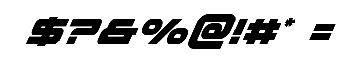 voxBOX Super-Italic Font OTHER CHARS