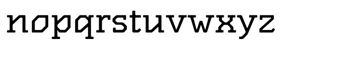 Volt Regular Font LOWERCASE