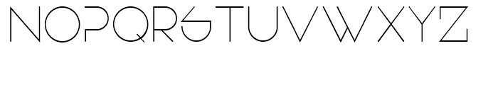 Vow Regular Font UPPERCASE