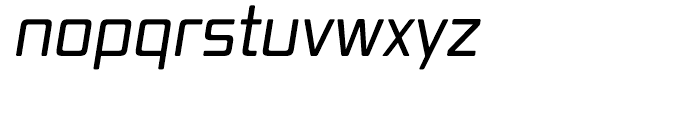 Vox Round Medium Italic Font LOWERCASE