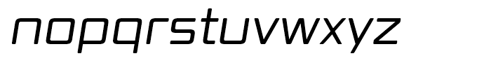 Vox Round Wide Medium Italic Font LOWERCASE