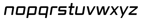 Vox Round Wide Semibold Italic Font LOWERCASE