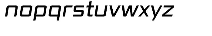 Vox Wide Semibold Italic Font LOWERCASE