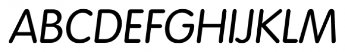 Volkswagen Serial Italic Font UPPERCASE