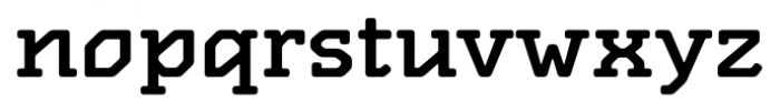 Volt Bold Font LOWERCASE