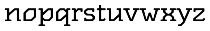 Volt Regular Font LOWERCASE