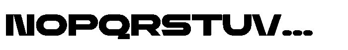 Vogjer Font UPPERCASE
