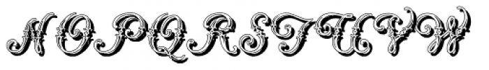 Vogus Shadow Font UPPERCASE