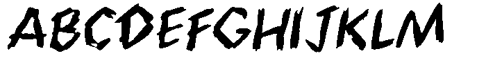 Voice Of Void Light Italic Font UPPERCASE