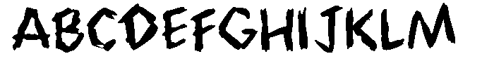 Voice Of Void Light Font UPPERCASE