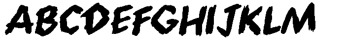 Voice Of Void Medium Italic Font UPPERCASE