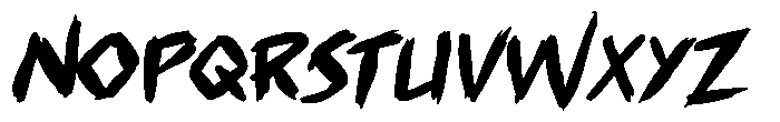 Voice Of Void Medium Italic Font UPPERCASE