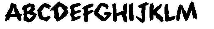 Voice Of Void Medium Font UPPERCASE