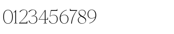 Voire Thin Font OTHER CHARS