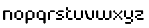 Voisin Font LOWERCASE