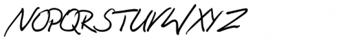 Volker Handwriting Pro Font UPPERCASE