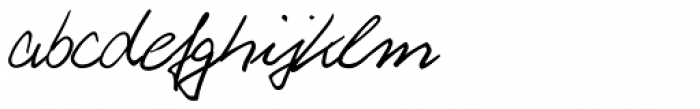 Volker Handwriting Pro Font LOWERCASE