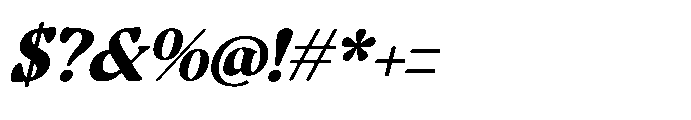 Volkgen Migario Italic Italic Font OTHER CHARS