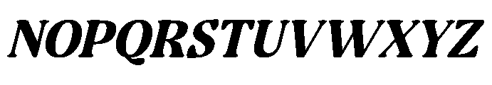 Volkgen Migario Italic Italic Font UPPERCASE