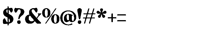 Volkgen Migario Regular Font OTHER CHARS