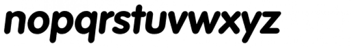 Volkswagen Serial ExtraBold Italic Font LOWERCASE