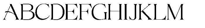 Volkys Serif Extra Light Font UPPERCASE